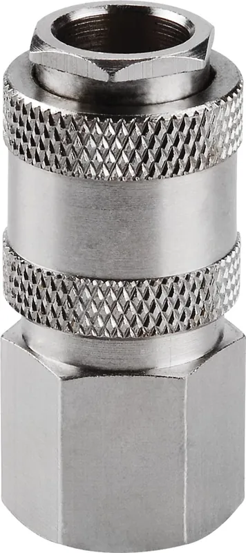 Extol gyorscsatlakozó-hüvely, nikkelezett réz, belső menettel, 1/2" Kedvezmény